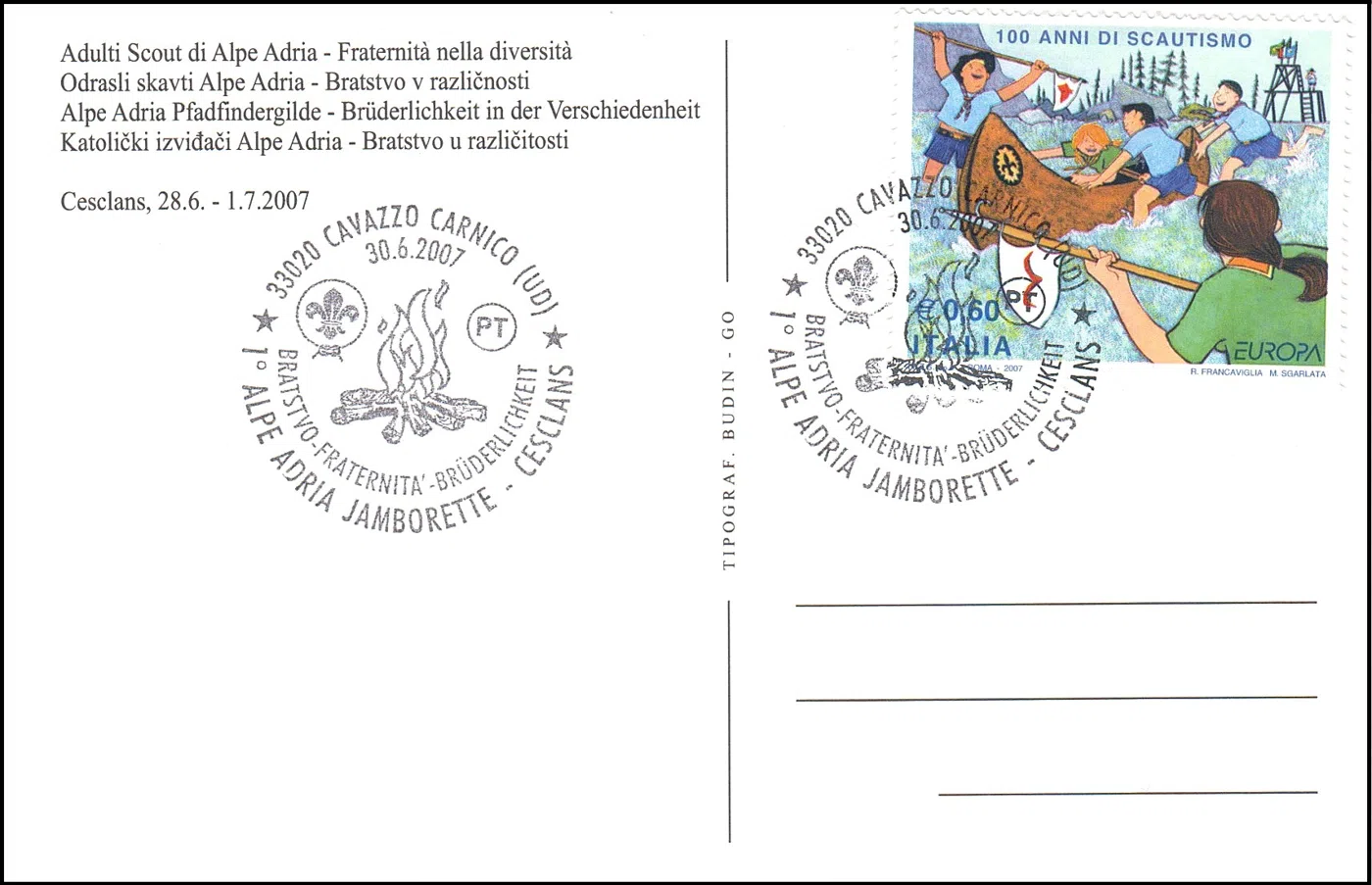 1. ALPE ADRIA JAMBORETTTE - BRATSTVO